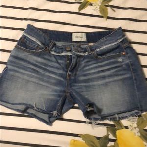 BKE denim shorts